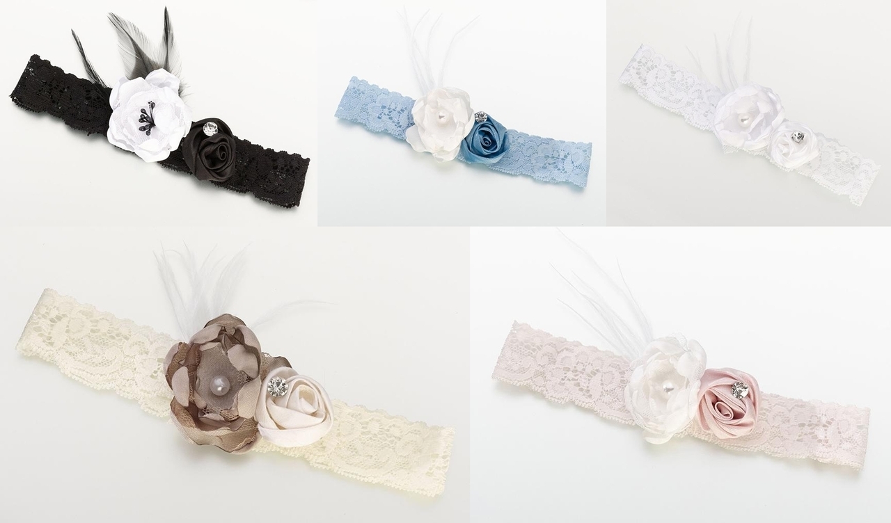 Vintage style garters